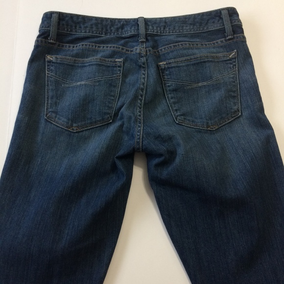 Gap Jeans Ladies Size 28/6 Real Straight Dark Wash - Picture 5 of 8